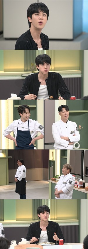 '냉부해' <b>방탄</b>소년단 진의 냉장고 속은?