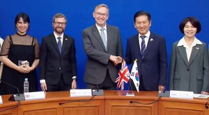<b>정청래</b> "<b>한영</b>, 국제 평화와 상호 번영" 강조