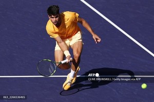 메드베데프의 리턴 장면