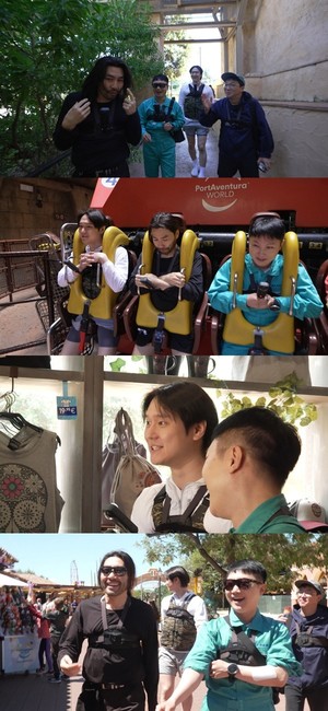 '<b>놀러코스터</b>' 스페인 테마파크 방문...30층 높이 드롭타워 도전