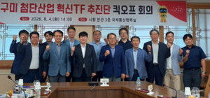 구미시, 첨단산업 혁신TF 본격 가동... "글로벌 중심지로 도약할 것"