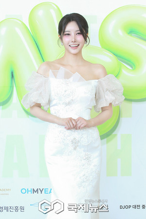 [GJ포토] 김유진, '자체발광 비주얼'(2026 미스어스 코리아)